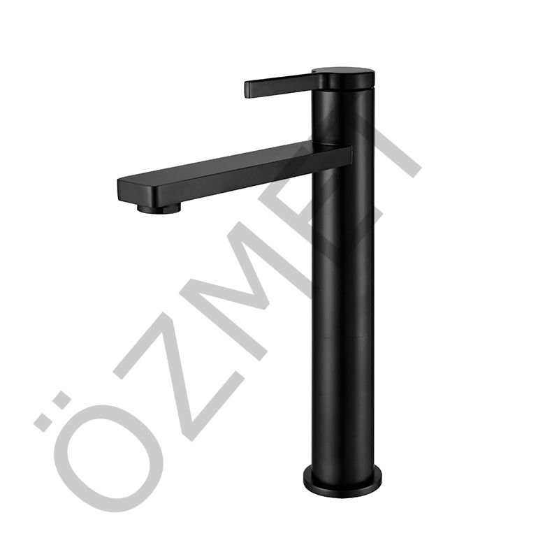 Bold Çanak Tipi Lavabo Bataryası Siyah 910001B