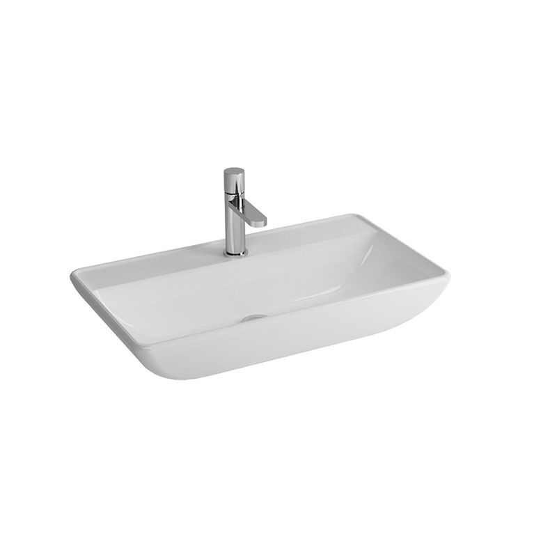 Domino Batarya Delikli Tezgah Üstü Lavabo 5019BT (DOM.L071)