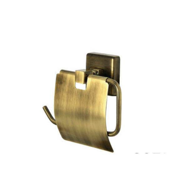 Aqua Tuvalet Kağıtlık Kapaklı Bronz 655152